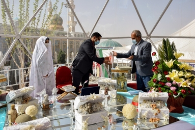 پیوند آسمانی در جوار مزار سردار دلها - کرمان