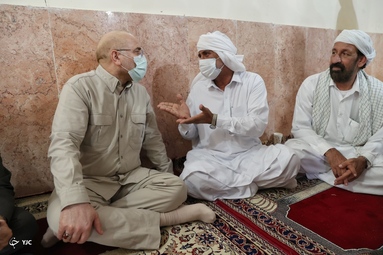 سفر رئیس مجلس به بندر جاسک