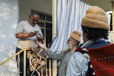 آیین نوروزخوانی در روستا