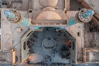 مهمانان نوروزی در نقش جهان - اصفهان