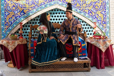 بازدید گردشگران نوروزی از کاخ گلستان