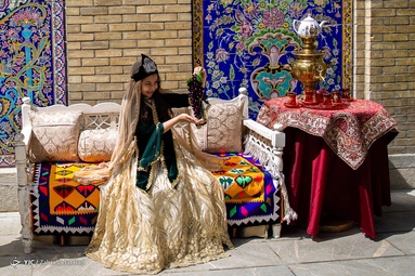 بازدید گردشگران نوروزی از کاخ گلستان