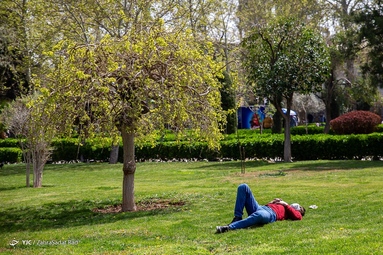 بازدید گردشگران نوروزی از کاخ گلستان