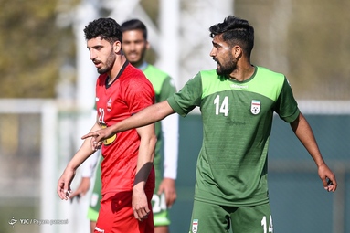 دیدار دوستانه/ پرسپولیس تهران ۱ -تیم ملی امید ۳
