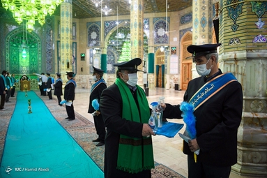 آیین غبارروبی مسجد جمکران در آستانه ماه مبارک رمضان
