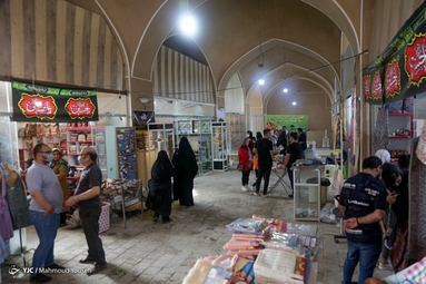 مسافران نوروزی در شهر تاریخی یزد