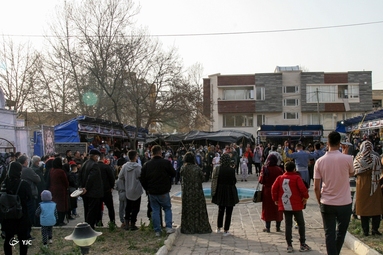 استقبال گردشگران از نمایشگاه صنایع دستی - ایلام