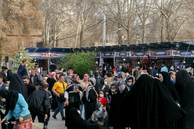 استقبال گردشگران از نمایشگاه صنایع دستی - ایلام