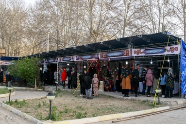 استقبال گردشگران از نمایشگاه صنایع دستی - ایلام