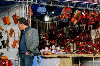 استقبال گردشگران از نمایشگاه صنایع دستی - ایلام