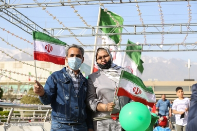 جشن روز جمهوری اسلامی ایران در برج میلاد