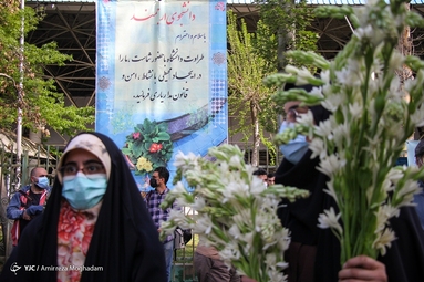 مراسم استقبال از دانشجویان دانشگاه تهران