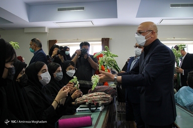 مراسم استقبال از دانشجویان دانشگاه تهران