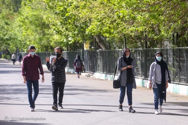 مراسم استقبال از دانشجویان دانشگاه تهران
