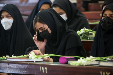 مراسم استقبال از دانشجویان دانشگاه تهران