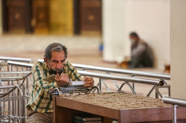 مراسم جزخوانی قرآن کریم در ماه مبارک رمضان - شیراز