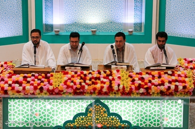 مراسم جمع خوانی قرآن کریم در ماه مبارک رمضان  - حسینیه اعظم زنجان