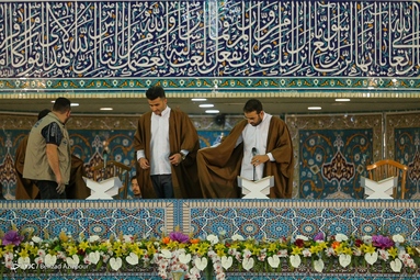 مراسم جزخوانی قرآن کریم - مصلی تبریز