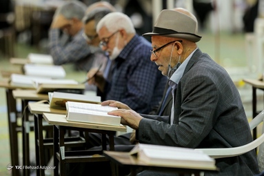 مراسم جزخوانی قرآن کریم - مصلی تبریز