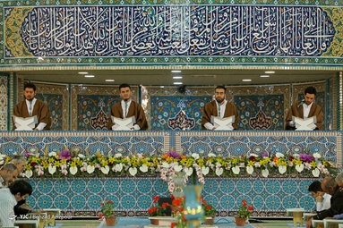 مراسم جزخوانی قرآن کریم - مصلی تبریز