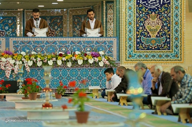 مراسم جزخوانی قرآن کریم - مصلی تبریز