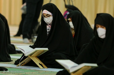 مراسم جزخوانی قرآن کریم - مصلی تبریز