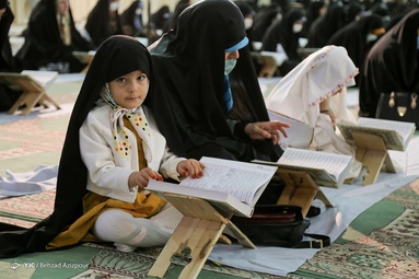 مراسم جزخوانی قرآن کریم - مصلی تبریز