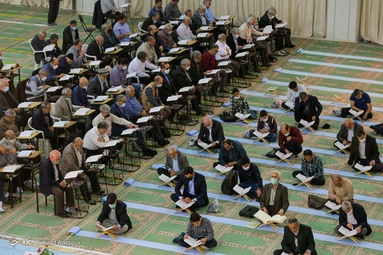 مراسم جزخوانی قرآن کریم - مصلی تبریز