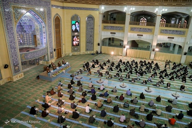 مراسم جزخوانی قرآن کریم - مصلی تبریز