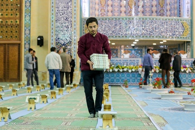 مراسم جزخوانی قرآن کریم - مصلی تبریز