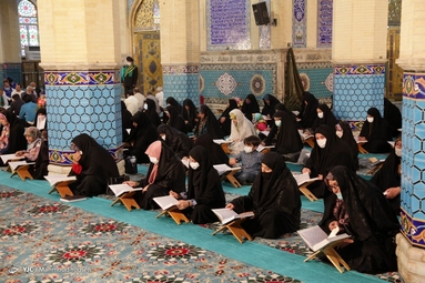 جزخوانی قرآن کریم - امامزاده سید جعفر یزد