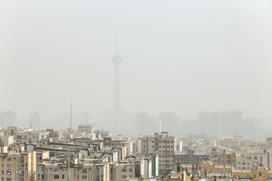 گرد و غبار و خاک آلودگی هوای تهران