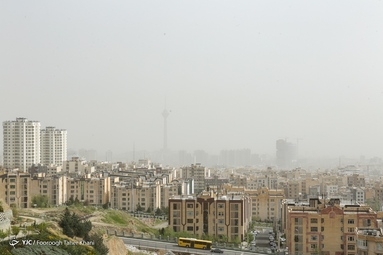 گرد و غبار و خاک آلودگی هوای تهران