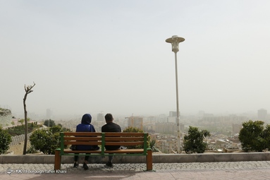 گرد و غبار و خاک آلودگی هوای تهران