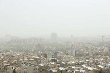 گرد و غبار و خاک آلودگی هوای تهران