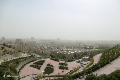 گرد و غبار و خاک آلودگی هوای تهران