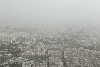 گرد و غبار و خاک آلودگی هوای تهران