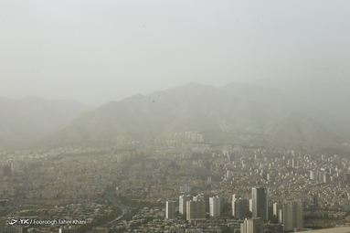 گرد و غبار و خاک آلودگی هوای تهران