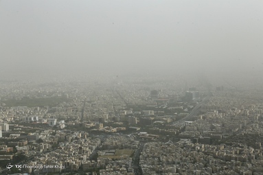 گرد و غبار و خاک آلودگی هوای تهران