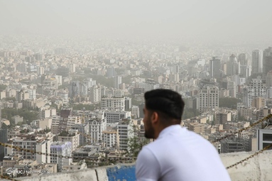 گرد و غبار و خاک آلودگی هوای تهران