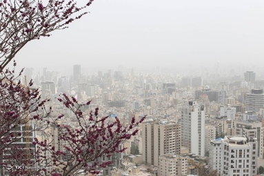 گرد و غبار و خاک آلودگی هوای تهران