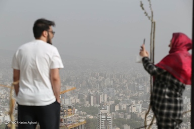 گرد و غبار و خاک آلودگی هوای تهران