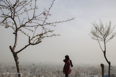 گرد و غبار و خاک آلودگی هوای تهران