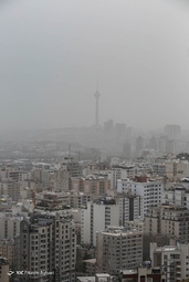 گرد و غبار و خاک آلودگی هوای تهران