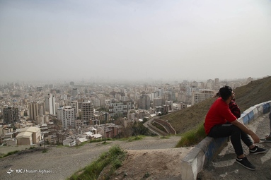 گرد و غبار و خاک آلودگی هوای تهران