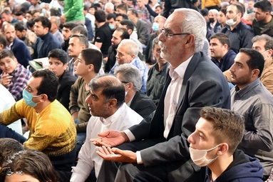 مراسم وداع با پیکر روحانی شهید «محمد صادق دارایی» - حرم مطهر رضوی