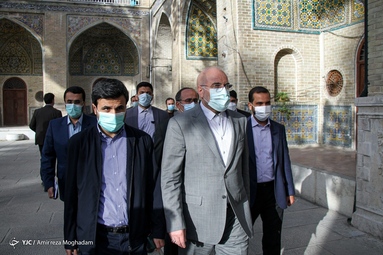 مراسم بزرگداشت شهدای رمضان حرم مطهر رضوی - مدرسه عالی شهید مطهری تهران