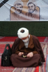 مراسم بزرگداشت شهدای رمضان حرم مطهر رضوی - مدرسه عالی شهید مطهری تهران