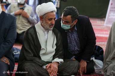 مراسم بزرگداشت شهدای رمضان حرم مطهر رضوی - مدرسه عالی شهید مطهری تهران