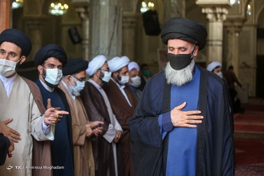 مراسم بزرگداشت شهدای رمضان حرم مطهر رضوی - مدرسه عالی شهید مطهری تهران
